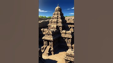 Kailasa Temple: A mountain carved by human hands or divine power? The mystery still stands tall!.