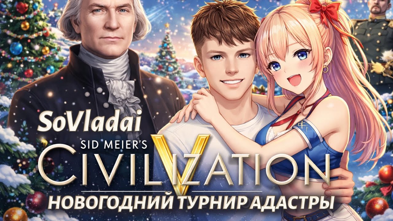 🔥Новогодний турнир по Civilization V🔥 Патч  v11.6 / Civilization V