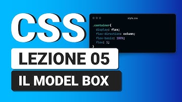 CSS3 Tutorial Italiano 05 - Il concetto di BOX MODEL