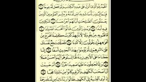 اول عشر آيات من سورة الكهف (جمعه مباركه )