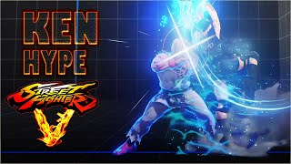 One Minute Of Ken Hype - Big Whiff Punish Vshift Punish - Street Fighter V Champion Edition