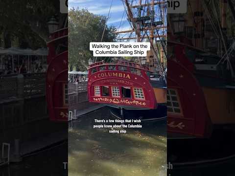 Video: Columbia zeilschip in Disneyland: dingen om te weten