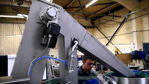 Alphamation Ltd Twin Lid Feed System. Vibratory Bowl feeders, Bulk Elevators, With Cap Magazine