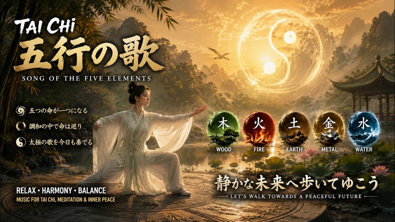 Regardez Harmony of the Five Elements 🌿 Tai Chi Healing Song for Meditation, Qi Gong & Inner Peace sur YouTube Regardez Harmony of the Five Elements 🌿 Tai Chi Healing Song for Meditation, Qi Gong & Inner Peace sur YouTube
