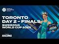 Lets relive the Swimming World Cup 2025 | Toronto - Day 2 | Finals