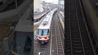 南海電鉄30000系30001F　特急こうや号トプナン試運転　堺東駅跨線橋Ver.