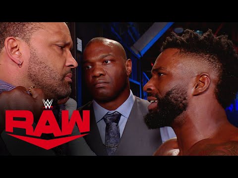 Shelton Benjamin & Cedric Alexander confront MVP: Raw, Apr. 5, 2021