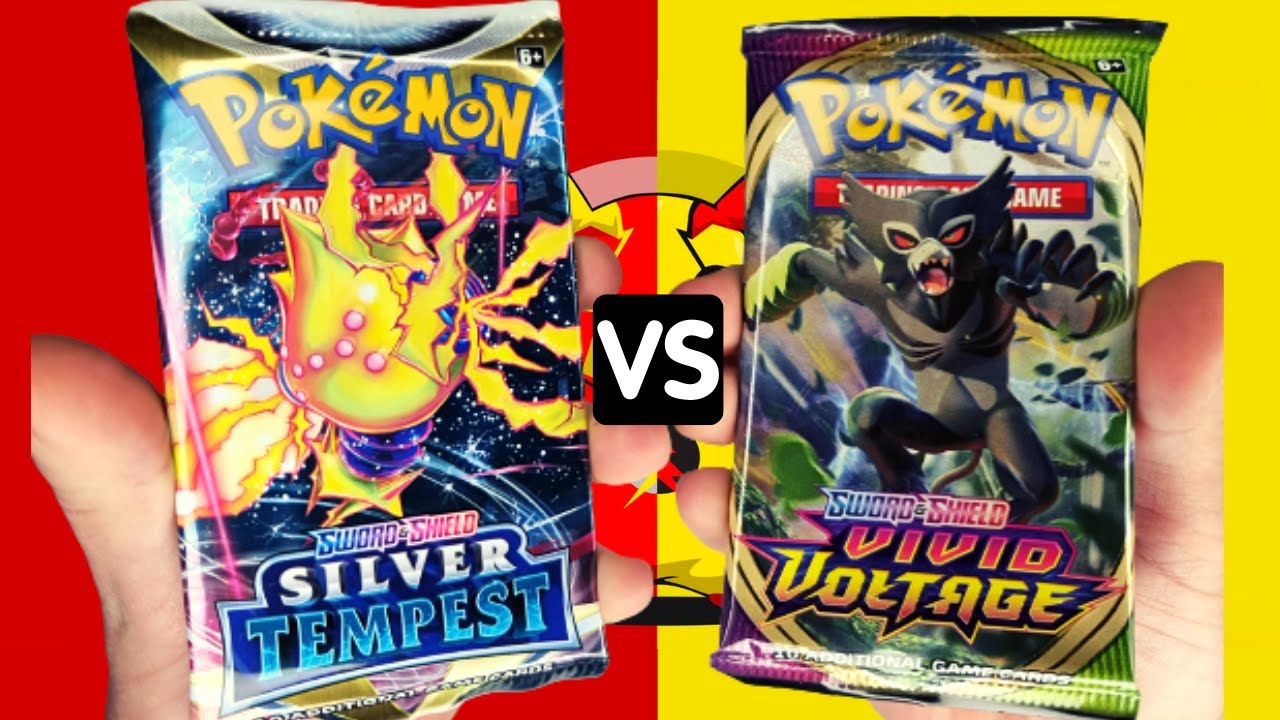 🥊SILVER TEMPEST Booster Pack VS VIVID VOLTAGE Booster Pack🥊 Opening Pokemon Cards!