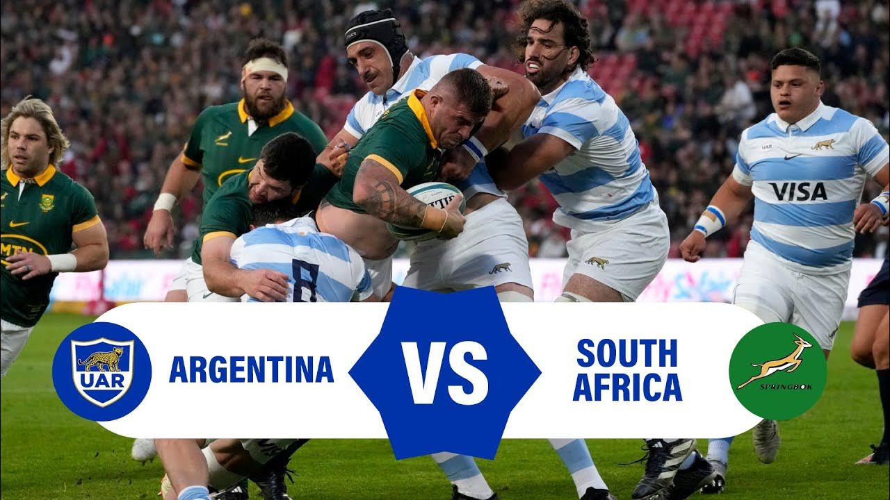 SOUTH AFRICA VS ARGENTINA RUGBY CHAMPIONSHIP 2023 Rugby Highlights YouTube SOUTH AFRICA VS ARGENTINA RUGBY CHAMPIONSHIP 2023 Rugby Highlights YouTube