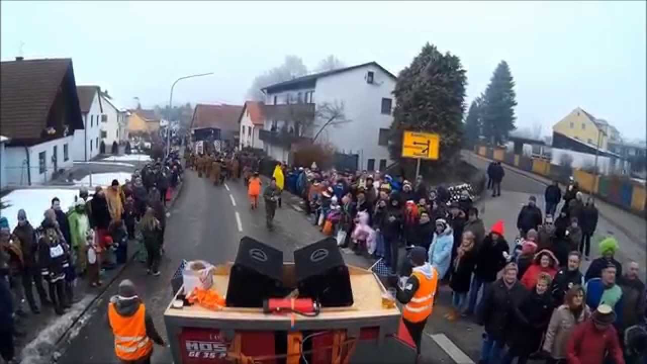 Faschingsumzug Pfeffenhausen Aufnahmen Teil 1 [2015 HD]
