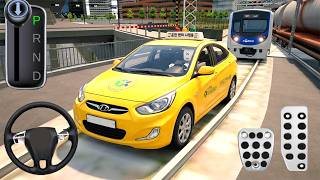 [3D운전게임4.0] 전철이 오기전에 철도를 주행해요! 건물위도 날아다녀요!! 버스 주차도 해요!!! 커리어 모드 업데이트!! screenshot 2