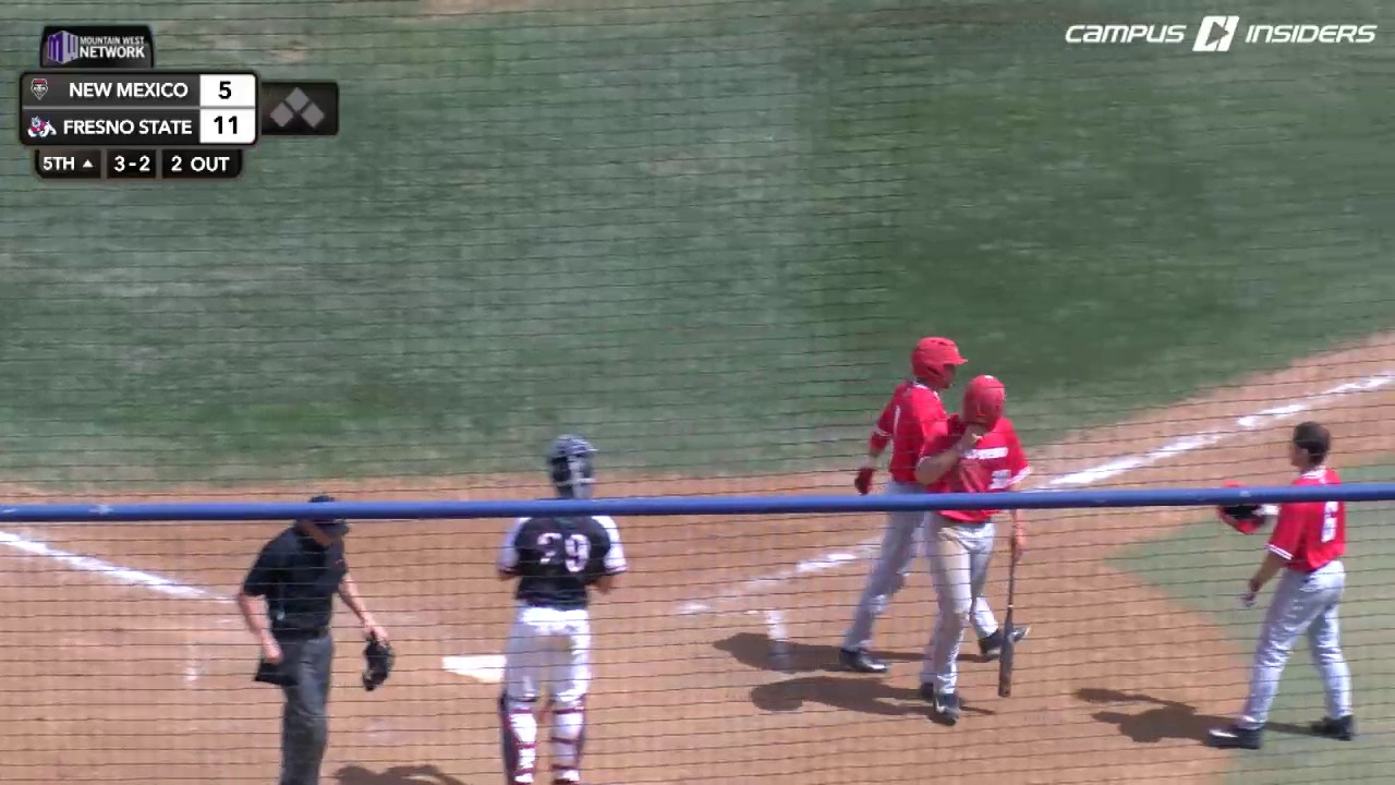 Andre Gregory home run against Fresno State 4/14/17