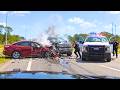 When High speed Police Chases End in TOTAL DISASTER! #9