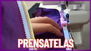 Prensatelas de ELÁSTICO para fileteadora /overlock