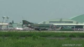 RF4ファントム 戦術偵察 501飛行隊 百里基地航空祭 2010.07.25