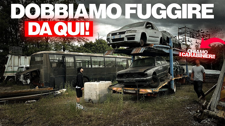 WE DISCOVER A VERY SHADOWY AND ABANDONED VEHICLE DEPOT - OH GOD THEY THREATEN TO CALL THE POLICE!