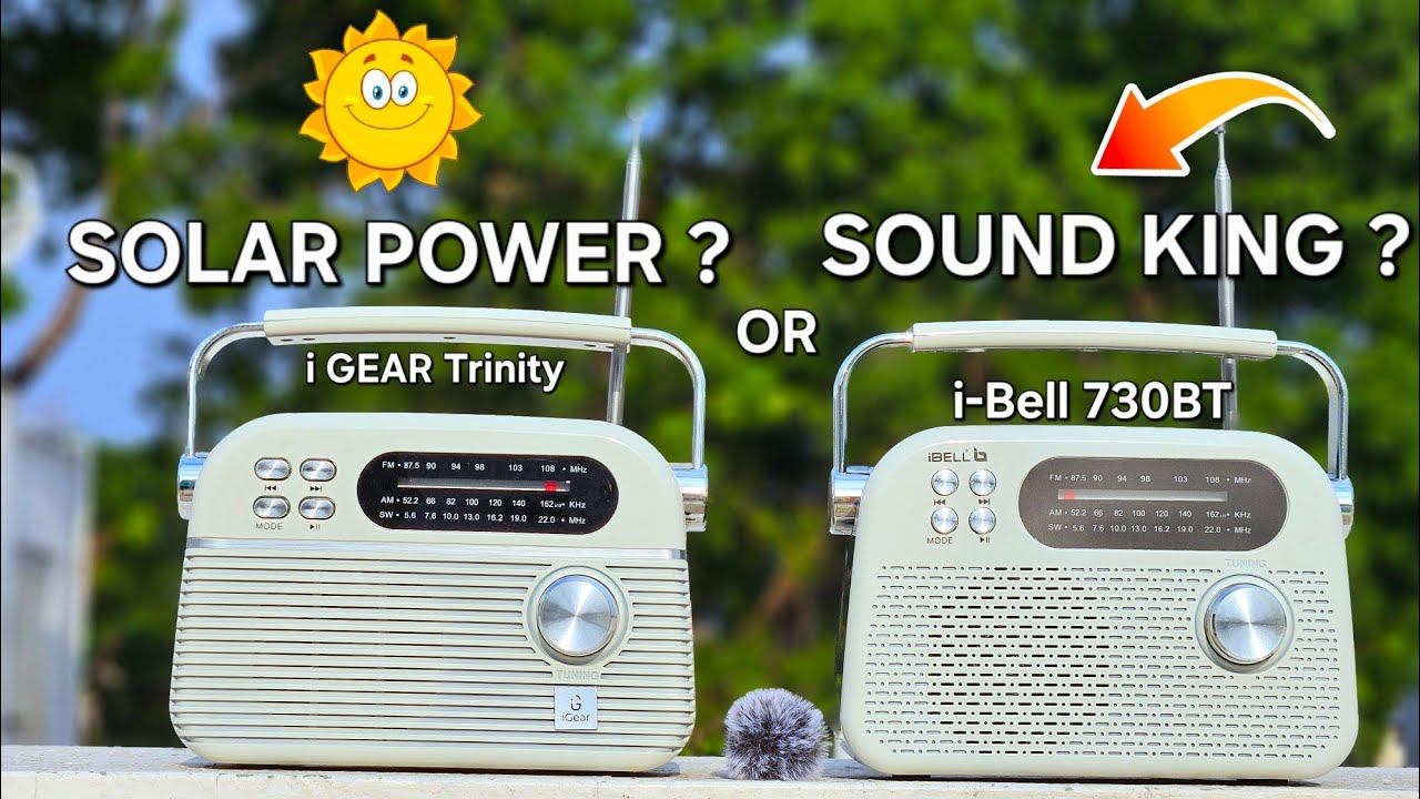 i-Gear Trinity Vs i-bell FM730BT