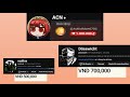 Tặng quà Donate dành cho ACN, Dosewicht và malfine