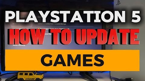 How To Auto UPDATE Games Or Application On Your PlayStation 5