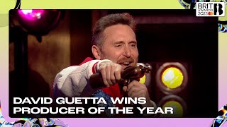 David Guetta wins Producer of the Year | The BRIT Awards 2023