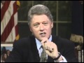 President Clinton's Address to the Nation on the Budget Plan