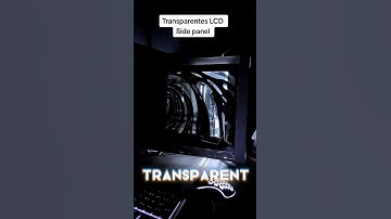 Insane PC Transparent LCD Side Panel (@al.hd)