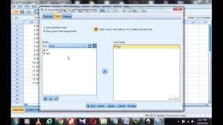 paired sample t test non parametric spss
