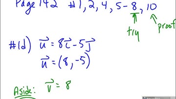 MCV4U Unit 7 Day 2d Homework Video Lessons