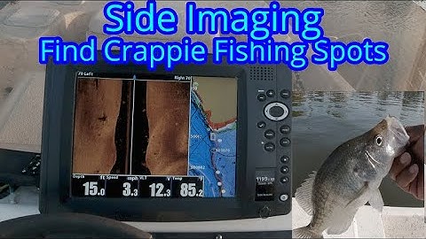 How To Use Side Imaging To Find Crappie Fishing Spots