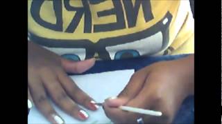 Mexican Flag Nail Tutorial