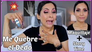 STORY TIME | Como Me Fracture el Dedo + Maquillaje - ♡IsabellaBeauty♡