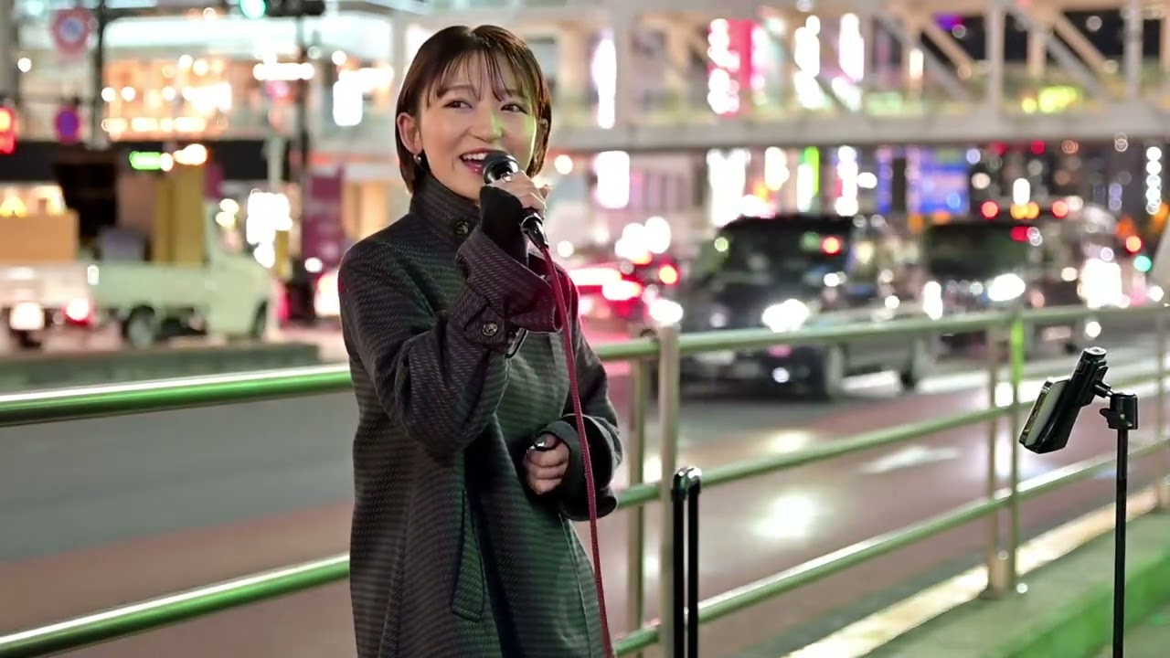 新宿路上ライブ。愛のうた covered by 武田レイナ 