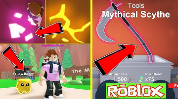 (Codes) NEW REALMS, LEGENDARY PETS, MYTHICAL SCYTHE IN Roblox Mining Simulator *THIS IS INSANE*