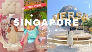 Singapore Travel Vlog | Universal Studios, Hawker Centre, Orchard Road, Mini Haul | Day 3