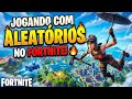 🟡 O CAVALEIRO NEGRO VOLTOU! 🛡️ AMASSANDO COM ALEATÓRIOS NO FORTNITE (OG SKILLS) 🔥