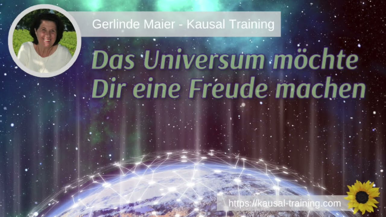 Meditation - Das Universum möchte Dir eine Freude machen
