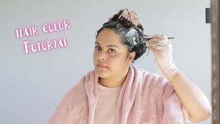 How To Color Your Hair At Home | Garnier Color Naturals _Tanutalks