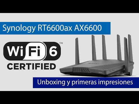 Synology RT6600ax: Conoce este router tri-banda Wi-Fi 6 con puerto 2.5G Multigigabit