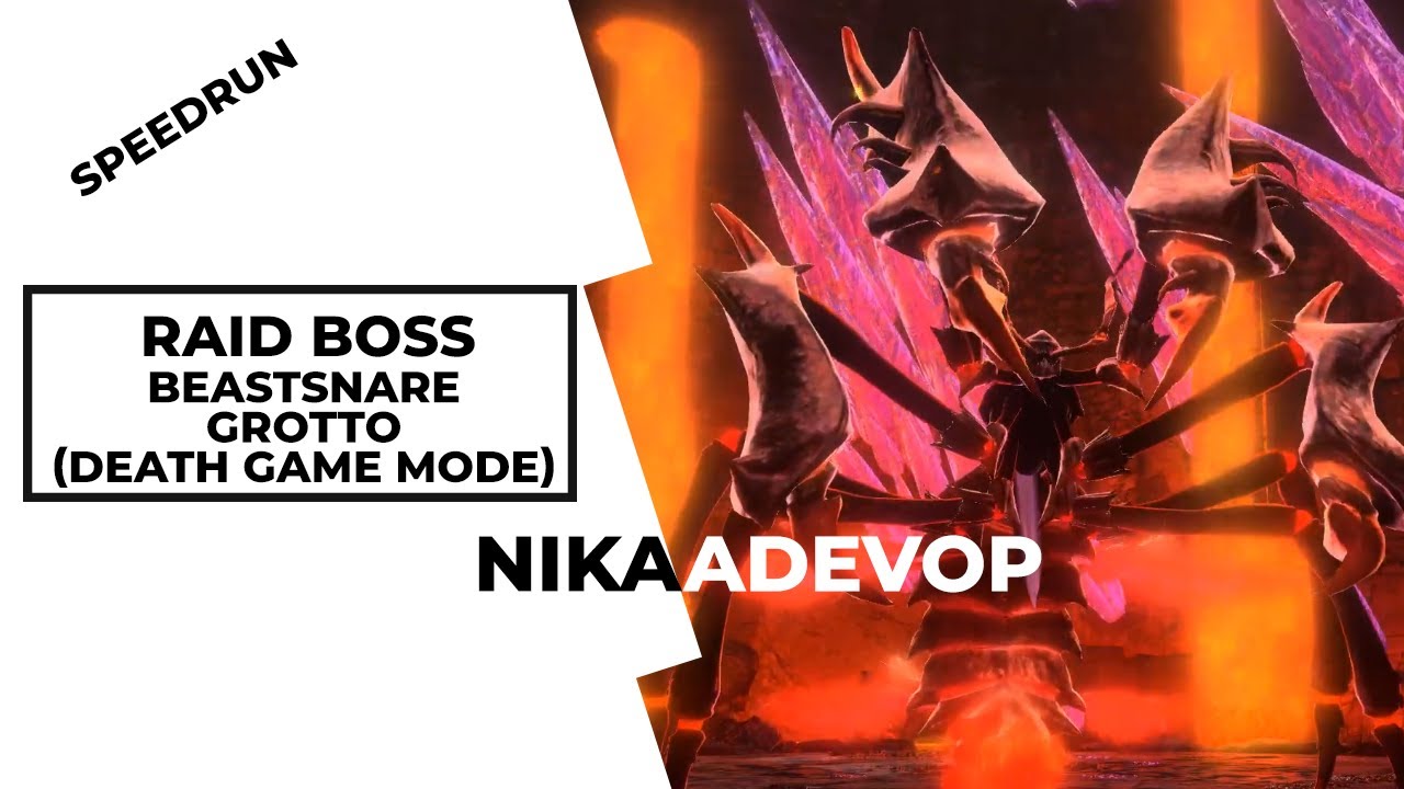 SAO Alicization Lycoris - Beastsnare Grotto (Death Game Mode)