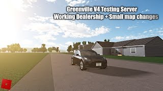 Greenville V4 Testing Server - Working dealership   small map changes! - Roblox