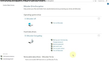 How to lock(encrypt) my hard drive/hard disk in windows 10