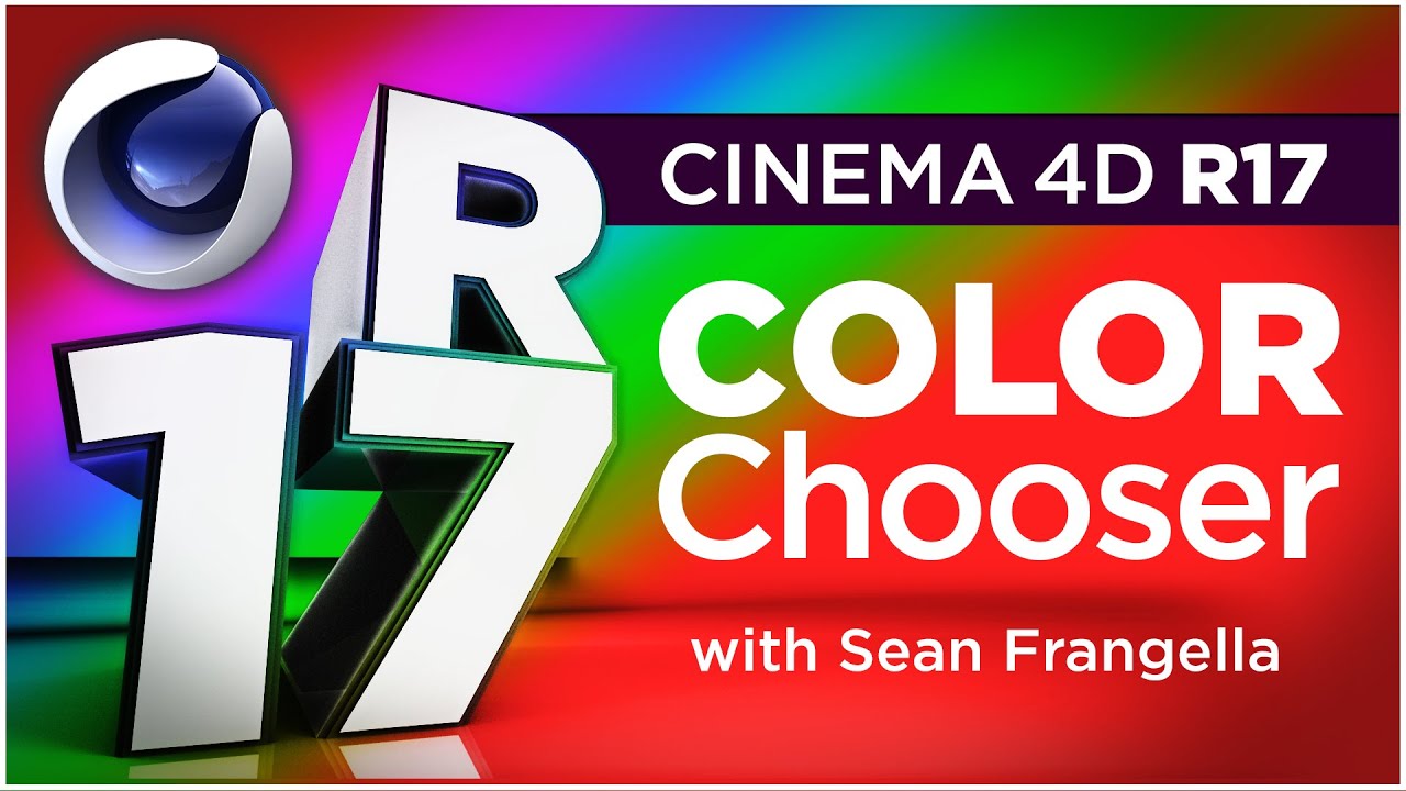 Cinema 4D R17 - New Color Chooser and Color Palette Updates - Sean ...