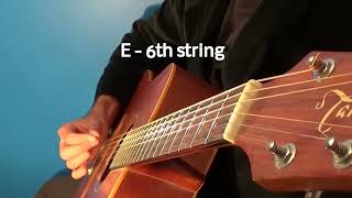 Acoustic Guitar Tuner E A D G B e - A440hz Standard Tuning