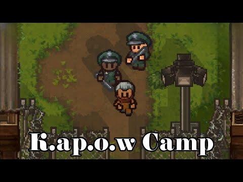прохождение карты K. A. P. O. W Camp в the escapists
