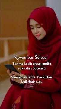 selamat tinggal november