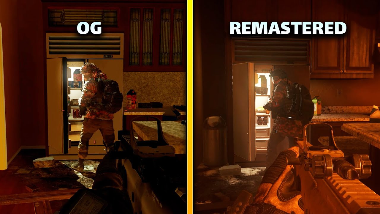 Tiny Changes & Cool Details in MW2 OG vs REMASTERED | Exodus Mission | PART 7