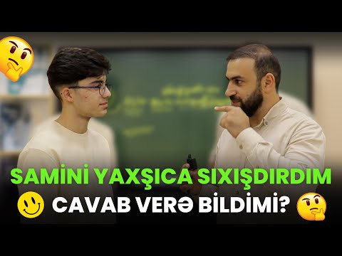 Sami ilə sual-cavab (Sən də özünü yoxla) - Azərbaycan dili