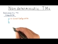Nondeterministic TMs - Georgia Tech Theory Course π