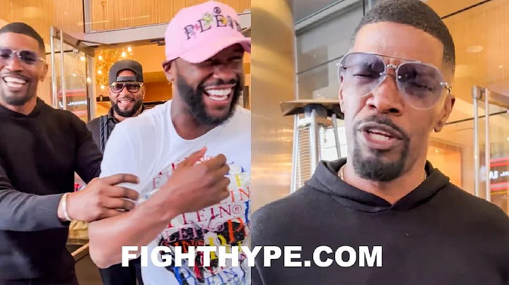 JAMIE FOXX NAILS FLOYD MAYWEATHER IMPERSONATION TH...