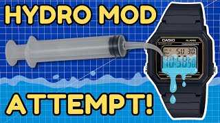 ⌚ Casio W217H HYDRO MOD Attempt!  SUCCESS or FAIL?!